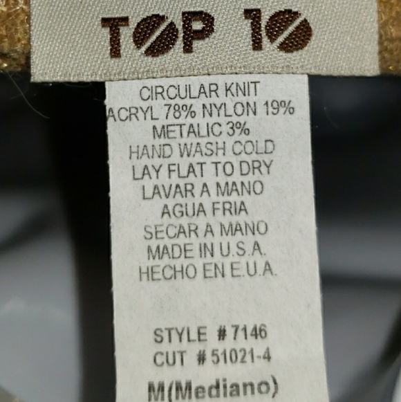 Brown Ruffled Crop Top - Picture 2 of 2